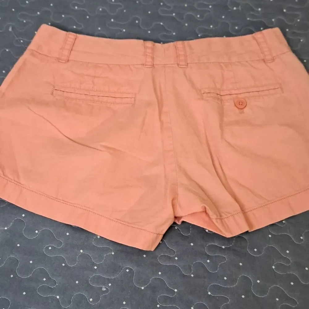J. Crew broken in chino shorts size 2